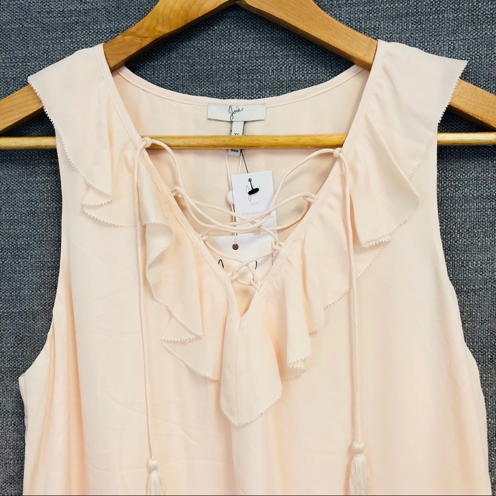 💚SOLD💚JOIE Womens XSmall silk dress sleeveless - Picture 2 of 8